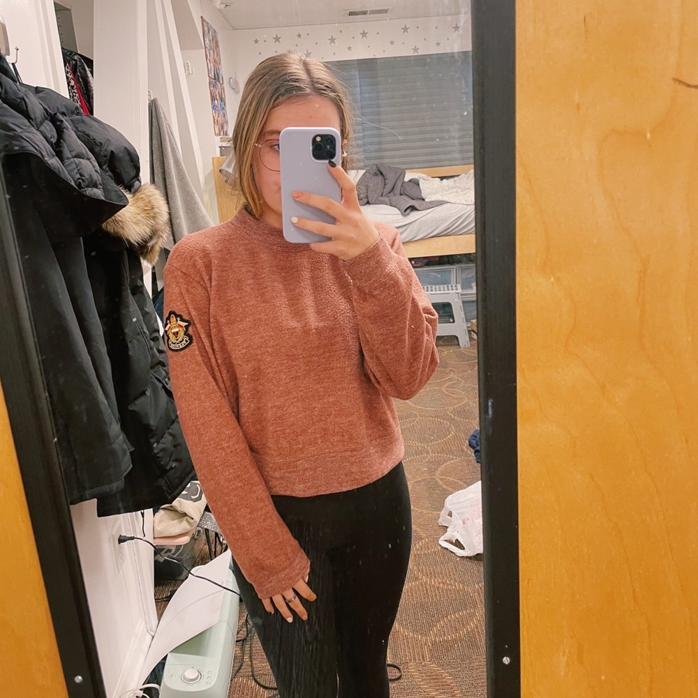 Vanilla Sky Patched Crewneck